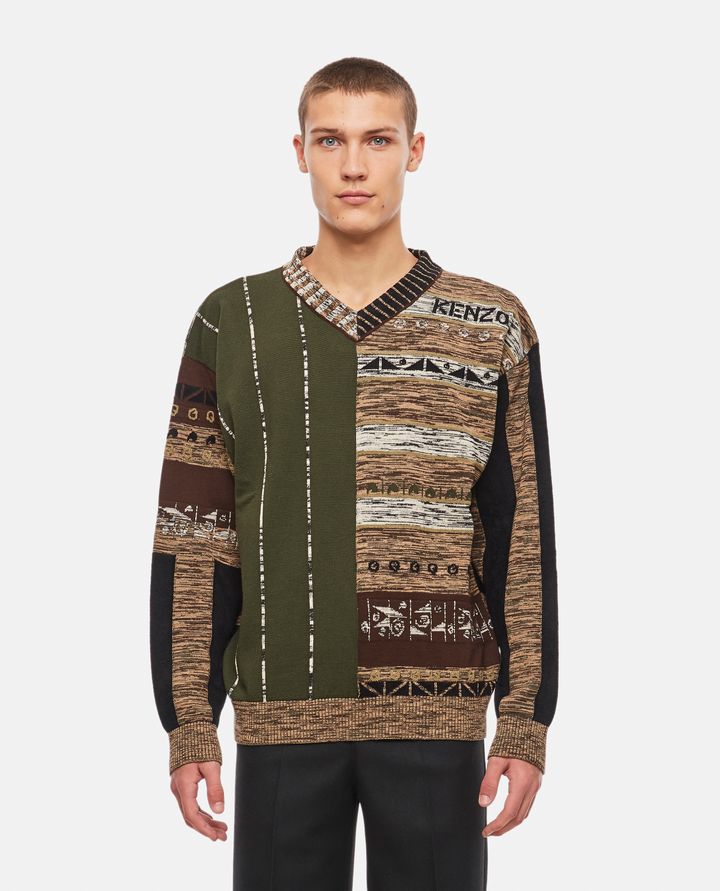Biffi JACQUARD REGULAR JUMPER Qualità
