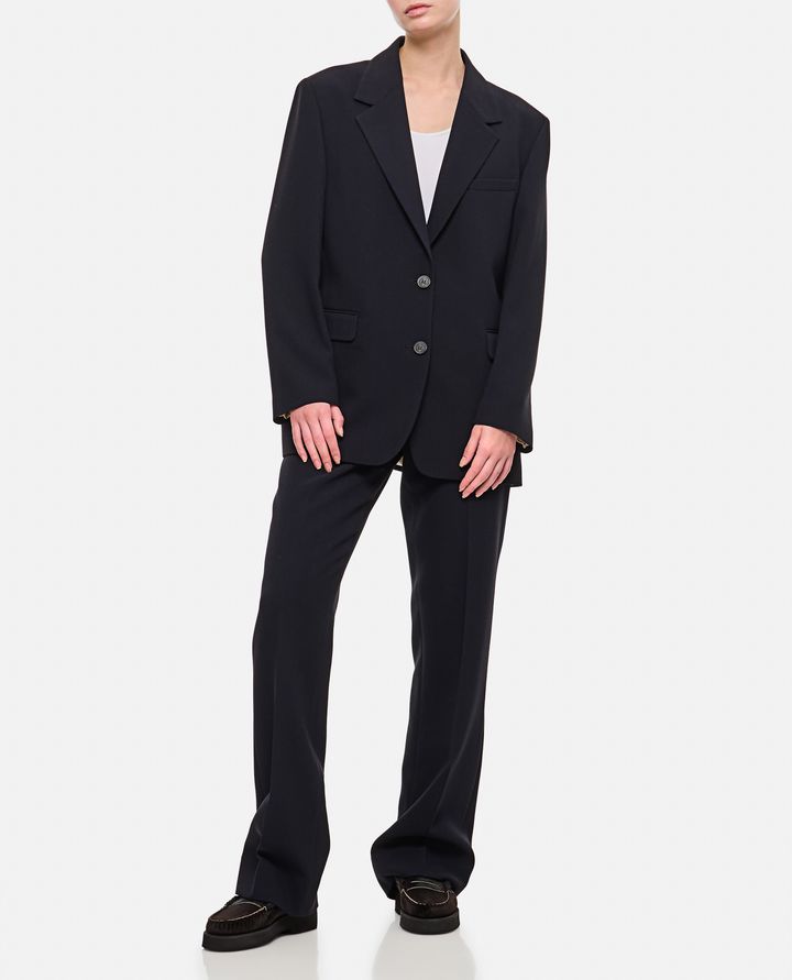Biffi GIACCA OVER IN CREPE DI VISCOSA E LANA Super Saving Price