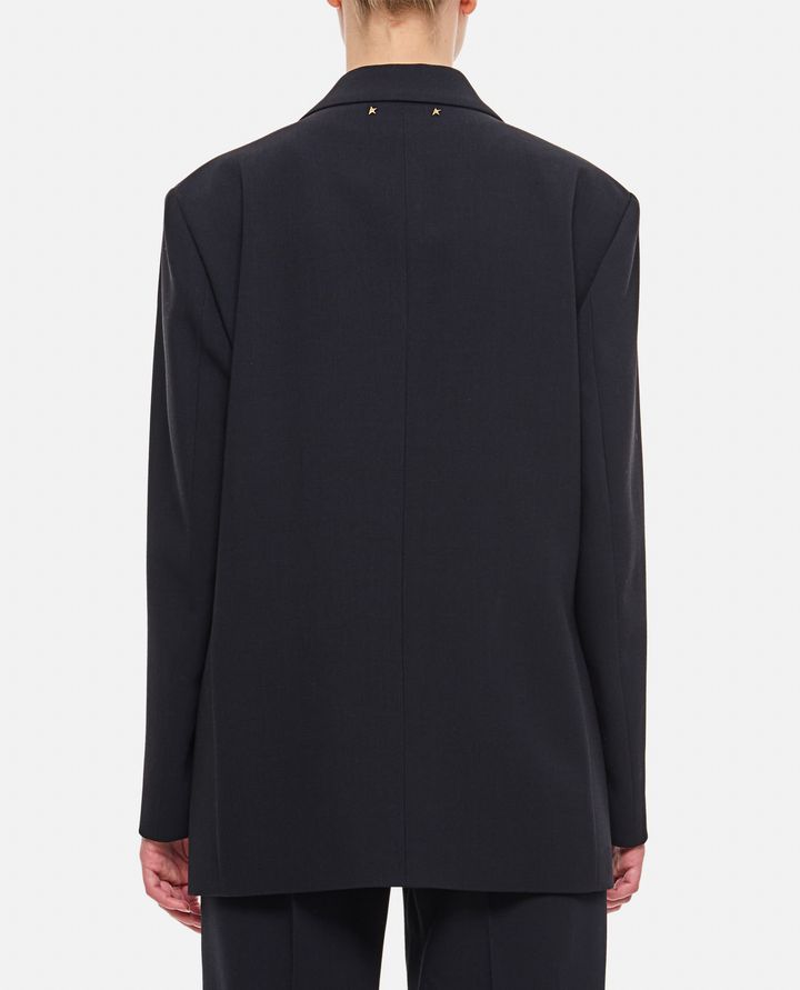 Biffi GIACCA OVER IN CREPE DI VISCOSA E LANA Super Saving Price