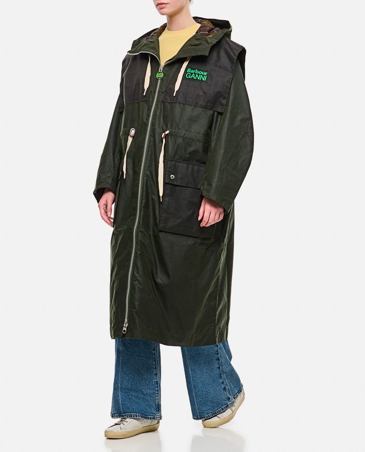 Biffi GANNI X BARBOUR PARKA Ritorno libero
