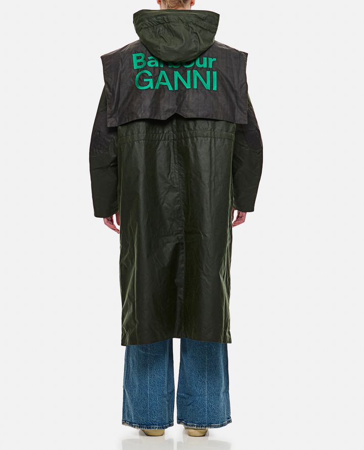 Biffi GANNI X BARBOUR PARKA Ritorno libero