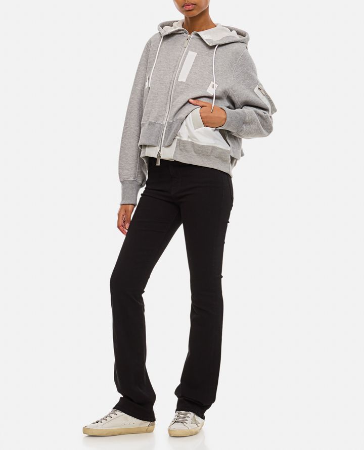 Biffi FELPA CON CAPPUCCIO E ZIP Officina