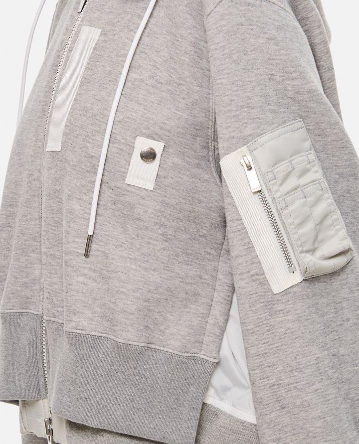 Biffi FELPA CON CAPPUCCIO E ZIP Officina