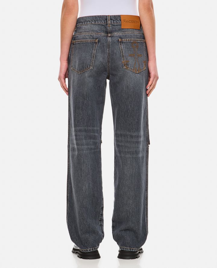 Biffi JEANS CON TAGLIO AL GINOCCHIO Qualità