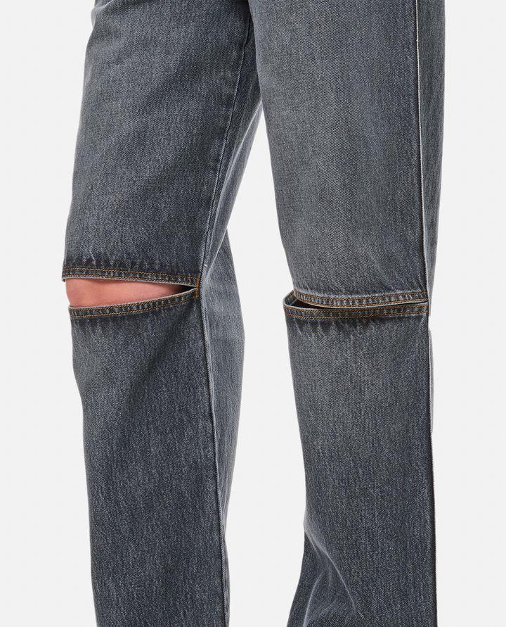 Biffi JEANS CON TAGLIO AL GINOCCHIO Qualità