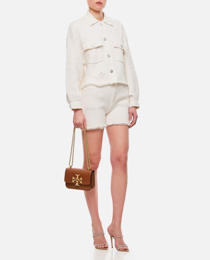 Biffi DISTRESSED CASHMERE SHORTS Pezzi Unici