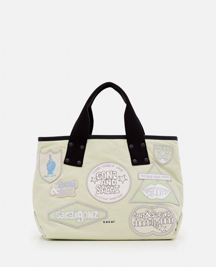 Biffi BORSA TOTE MEDIA SACAI X MARC GONZALES CON APPLICAZIONE Offerte speciali