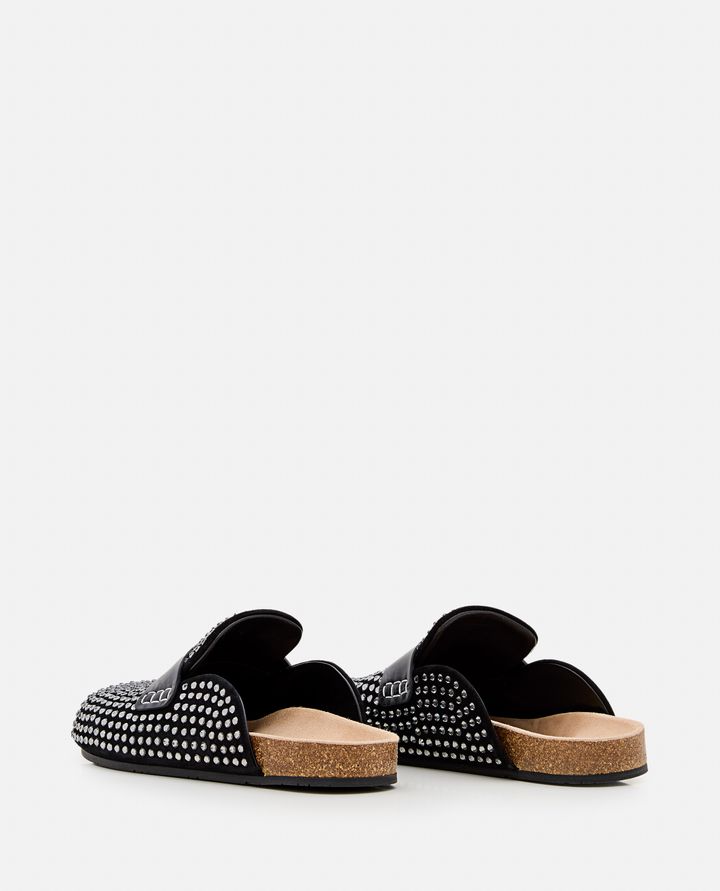 Biffi SUEDE CRYSTAL LOAFER Vendita Calda