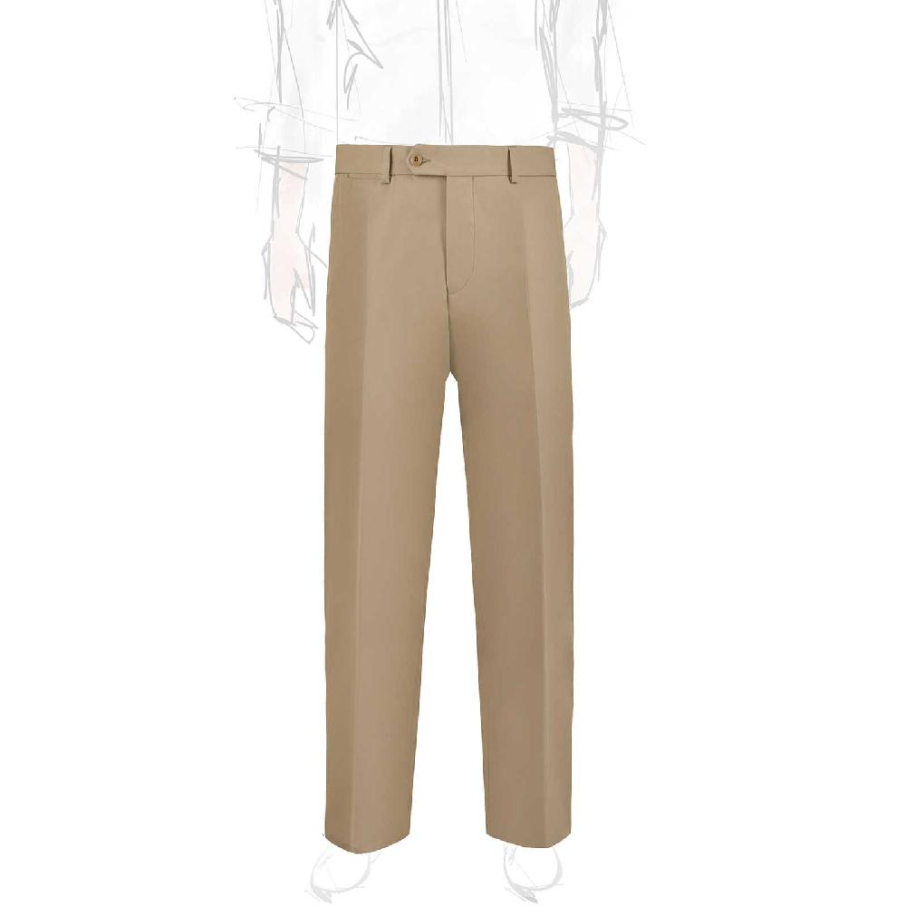 Rubinacci Vintage archive pantalone in cotone beige Sottocosto