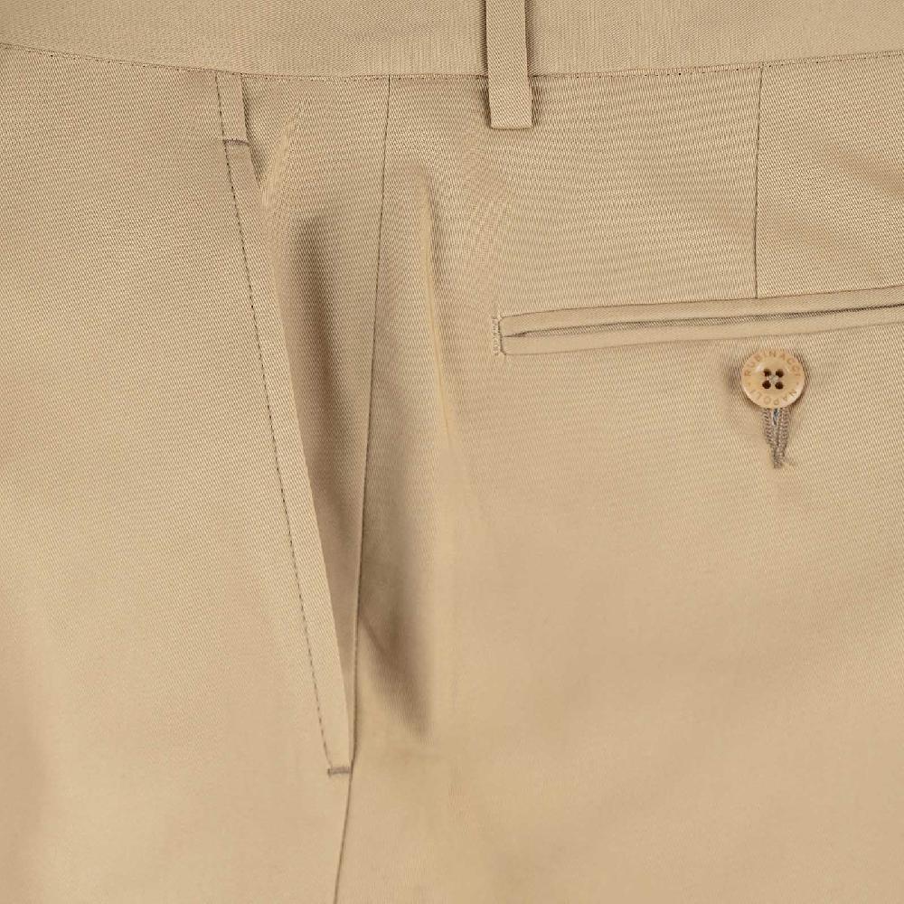 Rubinacci Vintage archive pantalone in cotone beige Sottocosto