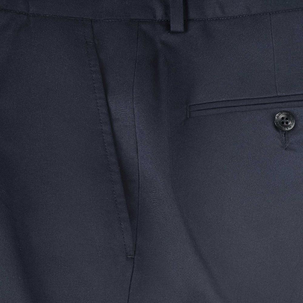Rubinacci Vintage archive pantalone in cotone blu Convenienza