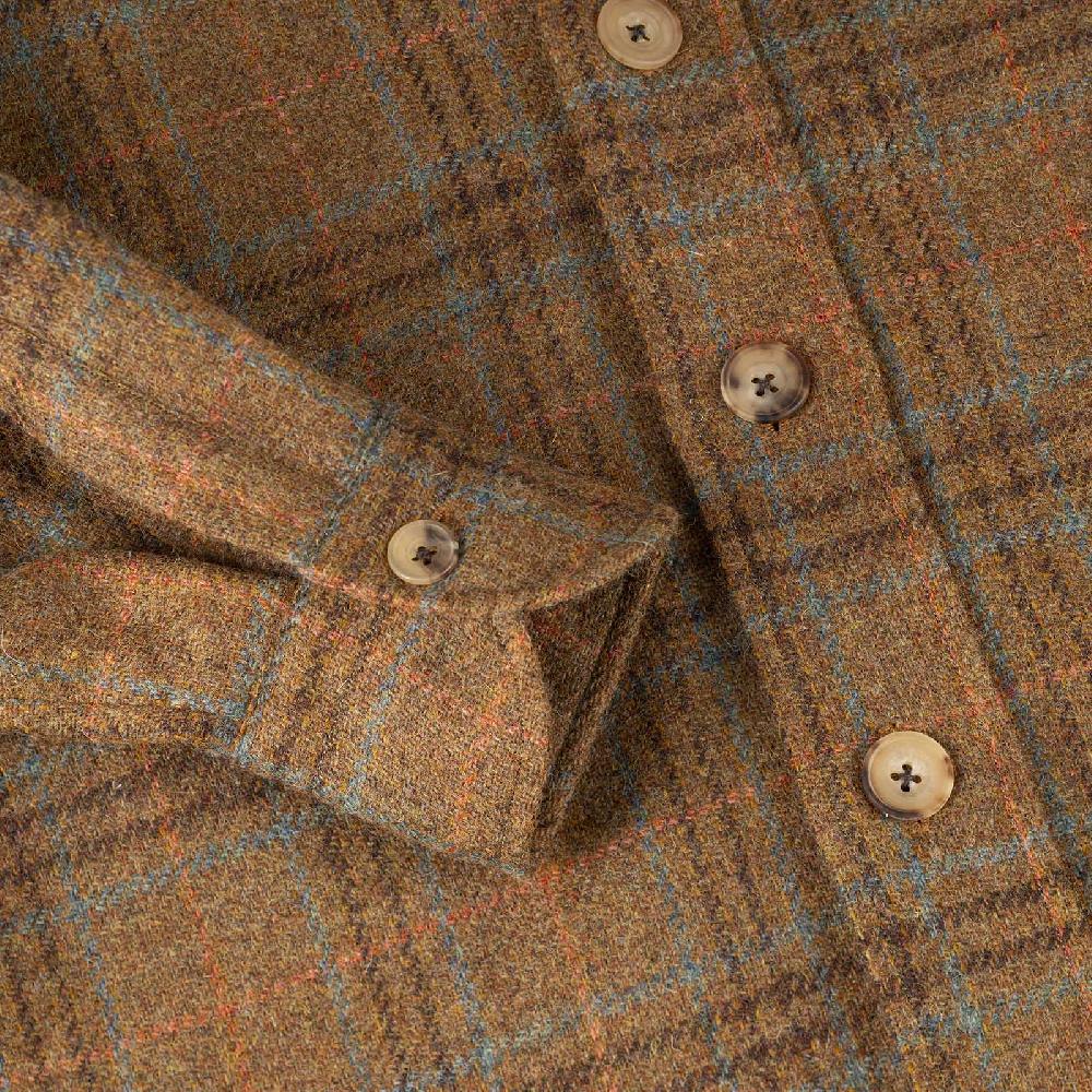 Rubinacci Vintage archive overshirt in lana tartan Economico