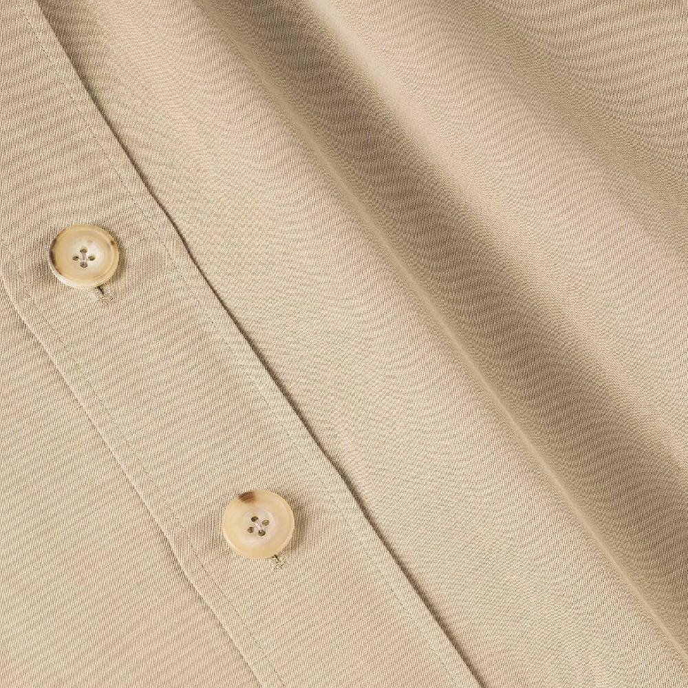 Rubinacci Serie Limitata overshirt in cotone e lino biscotto Outlet