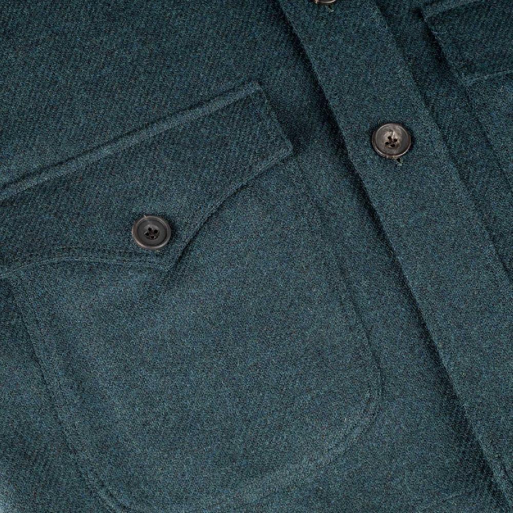 Rubinacci Vintage archive sahariana in lana verde Nuova