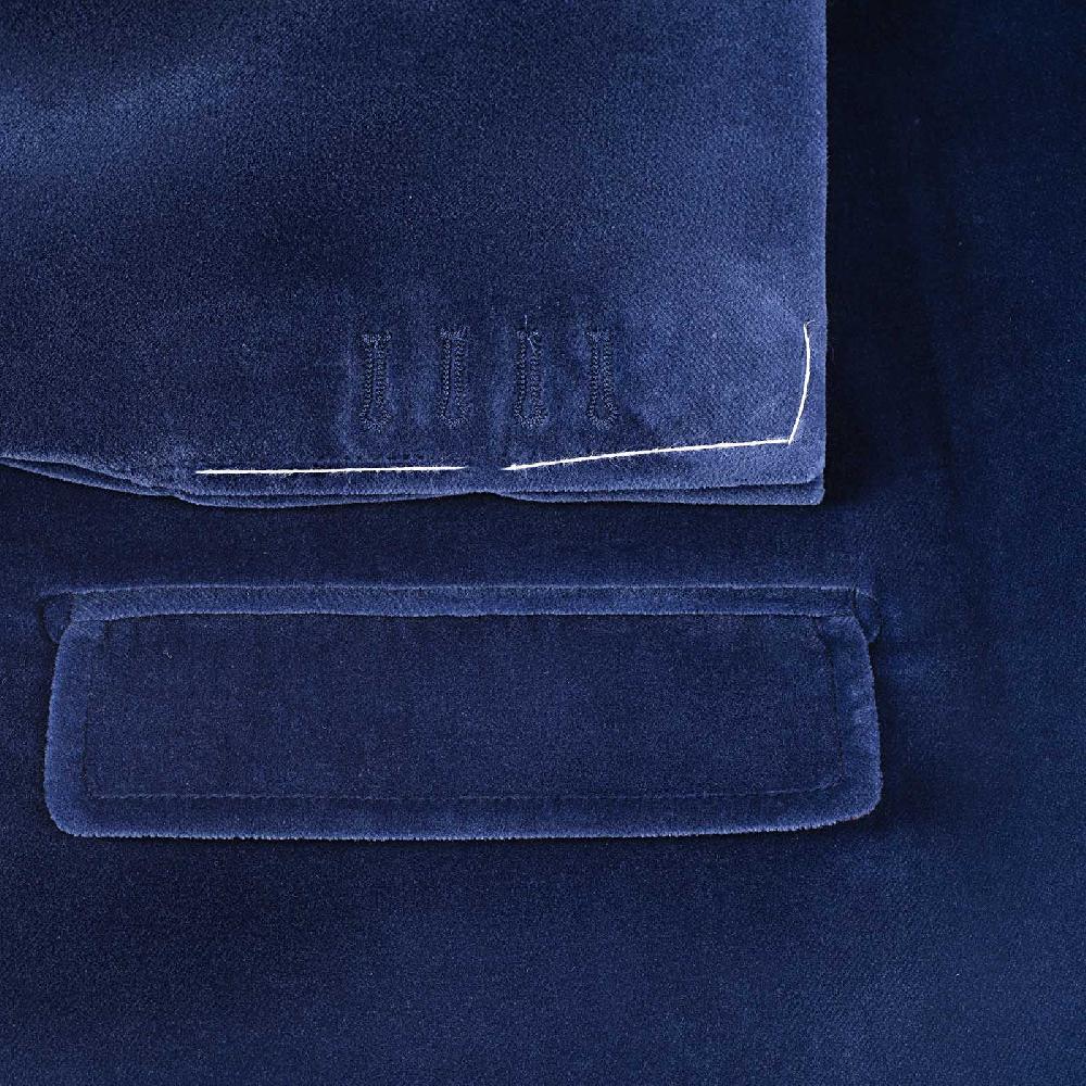 Rubinacci Vintage archive giacca Vienna in velluto blu Moda