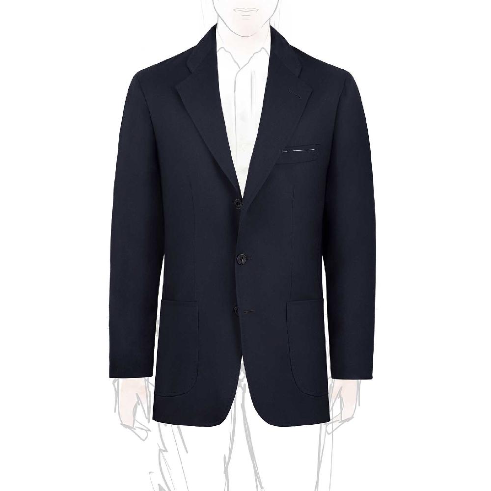 Rubinacci Serie Limitata Samurai giacca in cashmere blu Vendita
