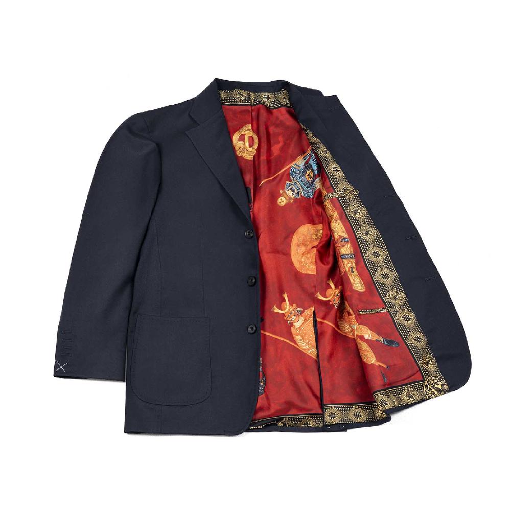 Rubinacci Serie Limitata Samurai giacca in cashmere blu Vendita