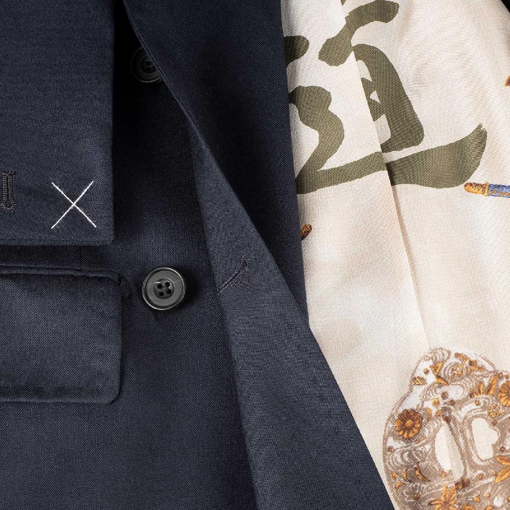 Rubinacci Serie Limitata Samurai giacca in cashmere blu Promozione