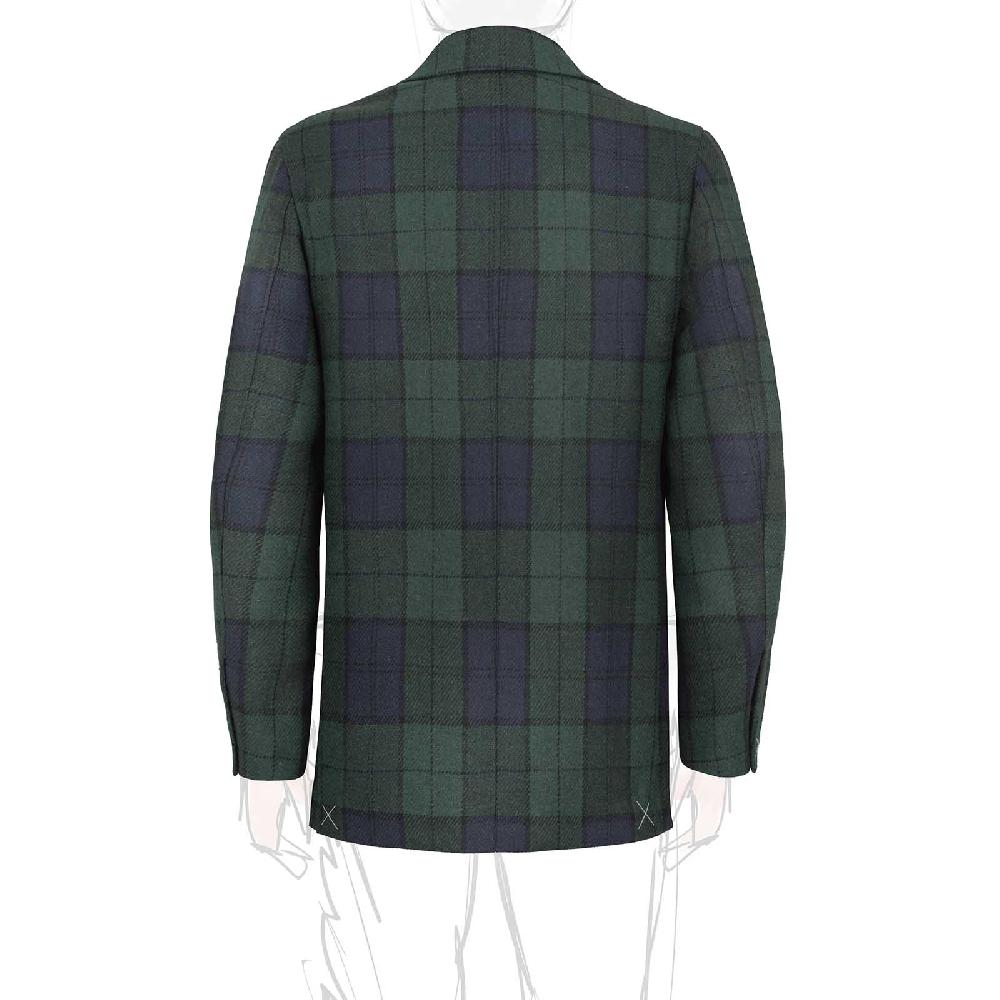 Rubinacci Vintage archive giacca tartan verde Pezzi Unici