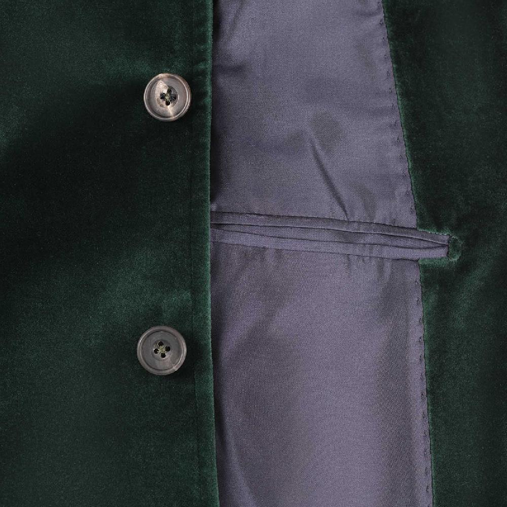 Rubinacci Vintage archive giacca Vienna in velluto verde Soddisfazione Garantita