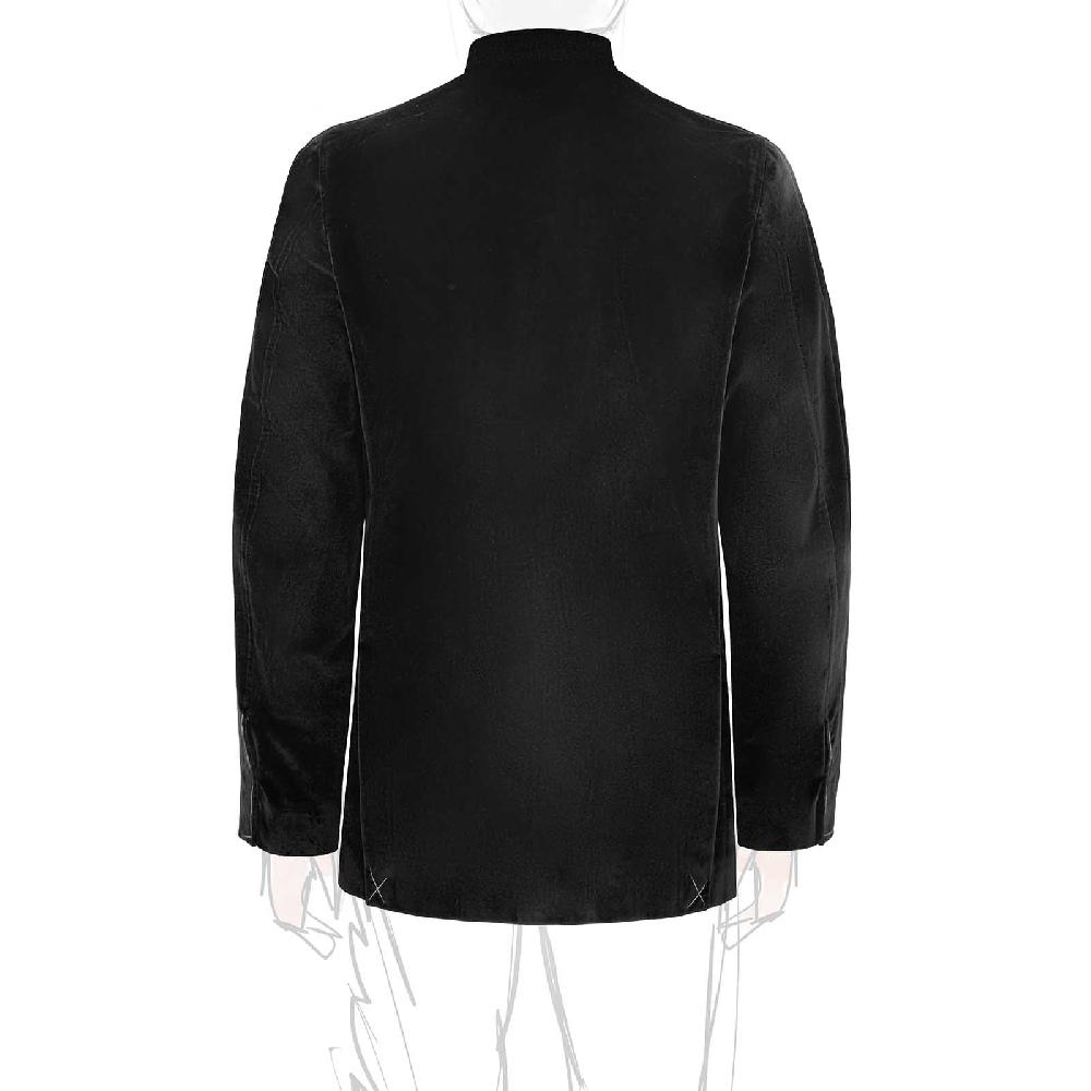 Rubinacci Giacca Vienna in velluto nero In Saldo