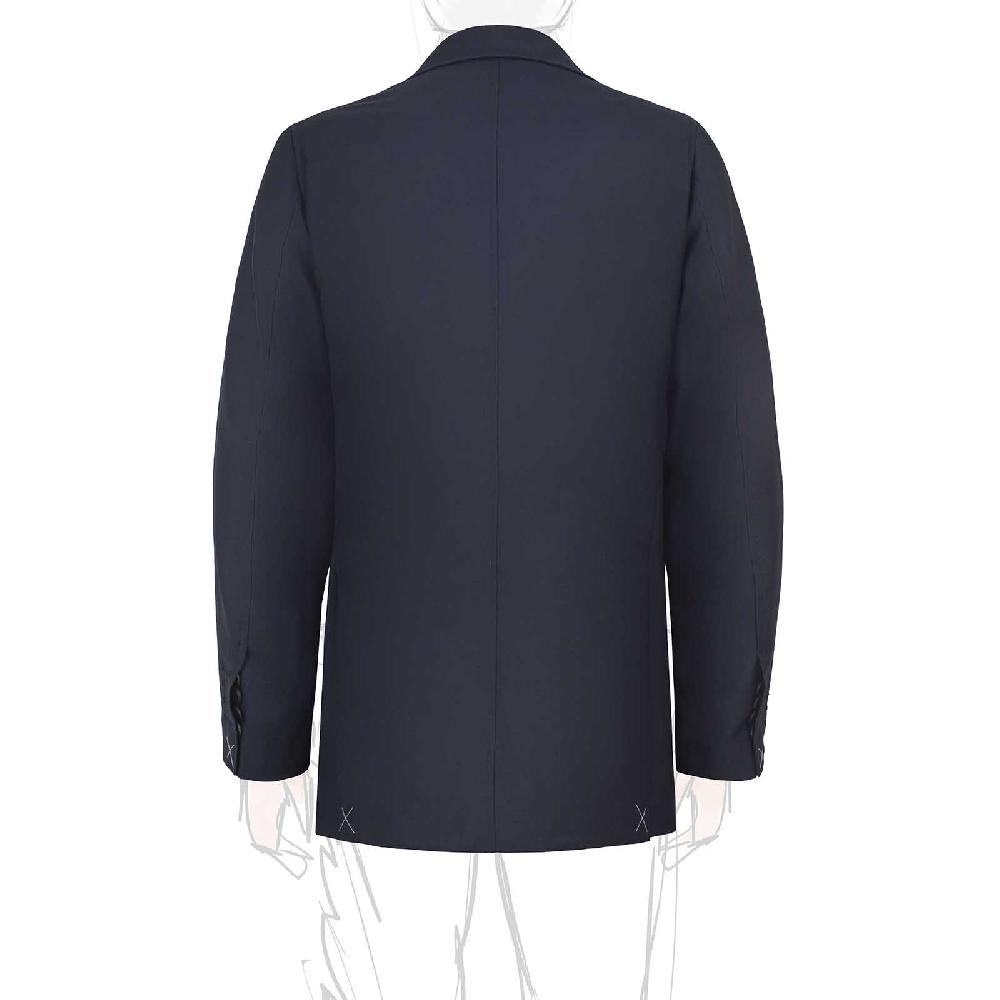 Rubinacci Giacca in Lana “Green Certified” blu Italy