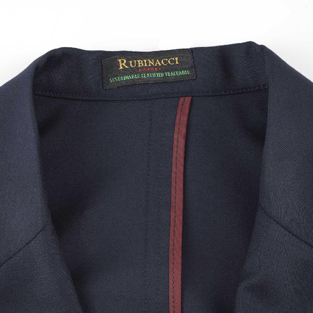 Rubinacci Giacca in Lana “Green Certified” blu Italy