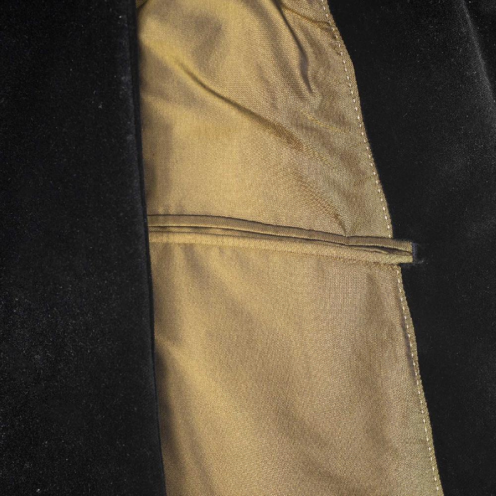 Rubinacci Giacca in velluto nero 2025