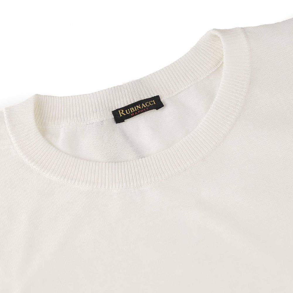 Rubinacci T-Shirt cotone bianca Qualità