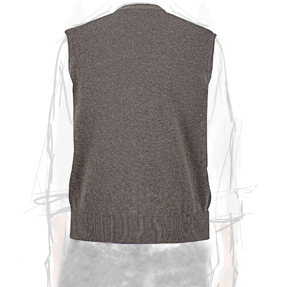 Rubinacci Gilet in cashmere fango Vendita