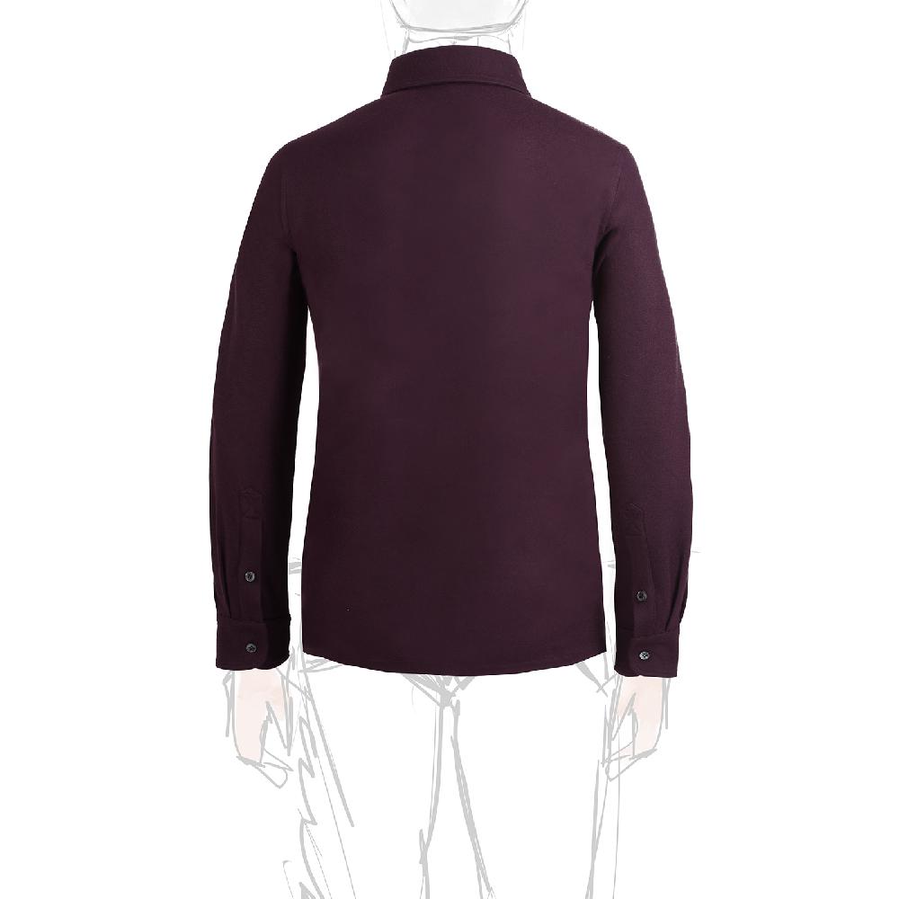 Rubinacci Camicia in cashmere vino Affare Del Giorno