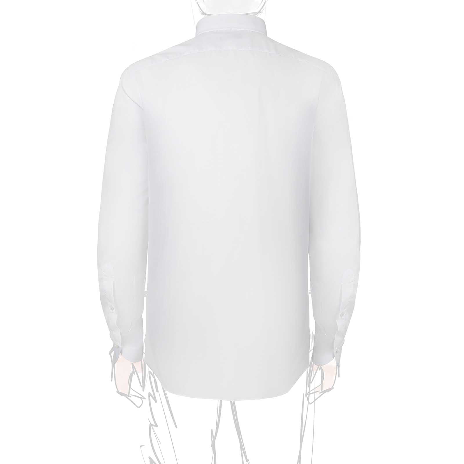 Rubinacci Camicia in cotone bianca Sconto