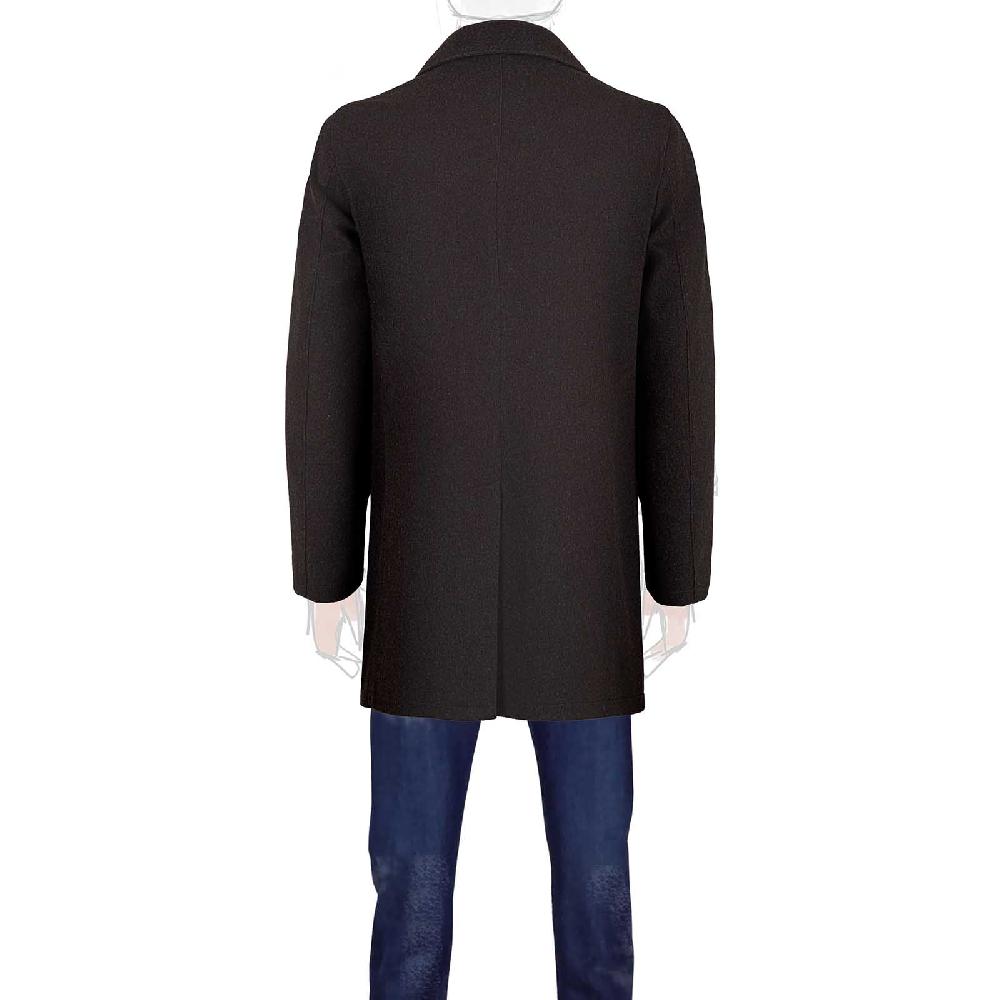 Rubinacci Giaccone in cashmere marrone Outlet