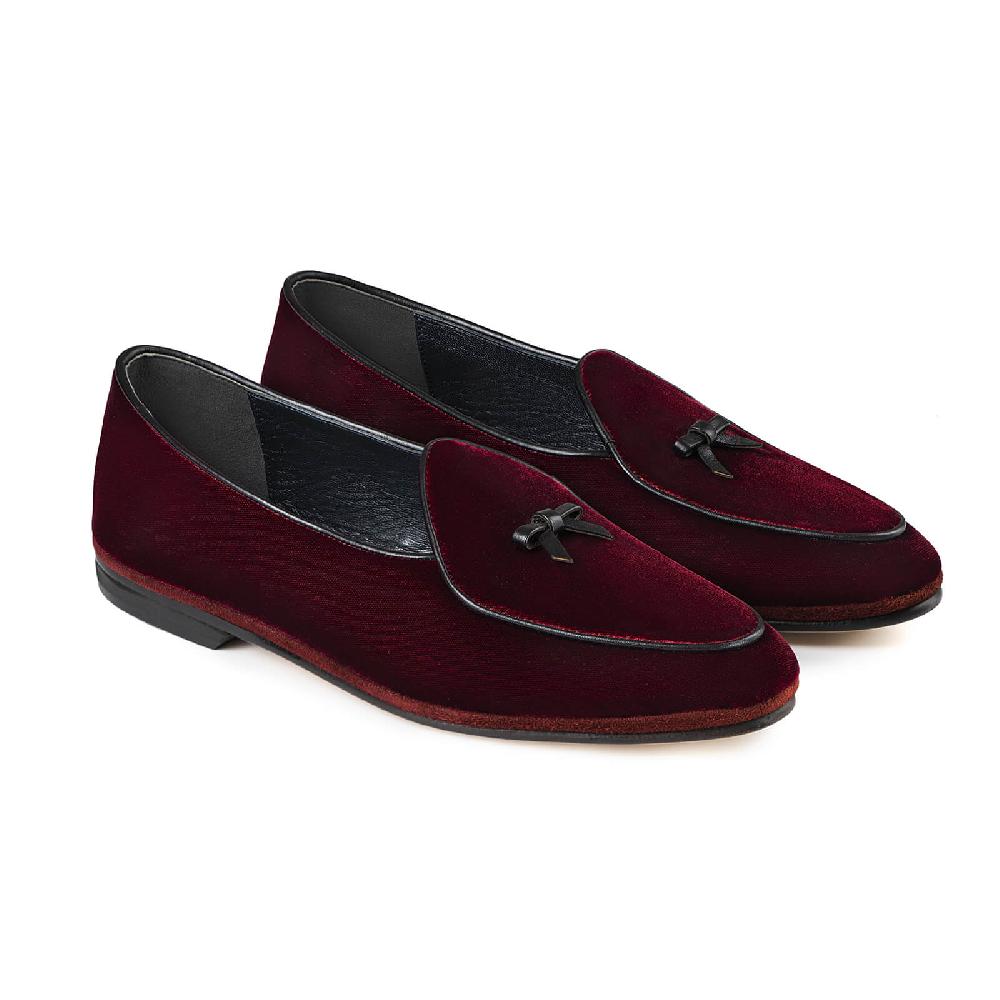 Rubinacci Marphy velluto bordeaux