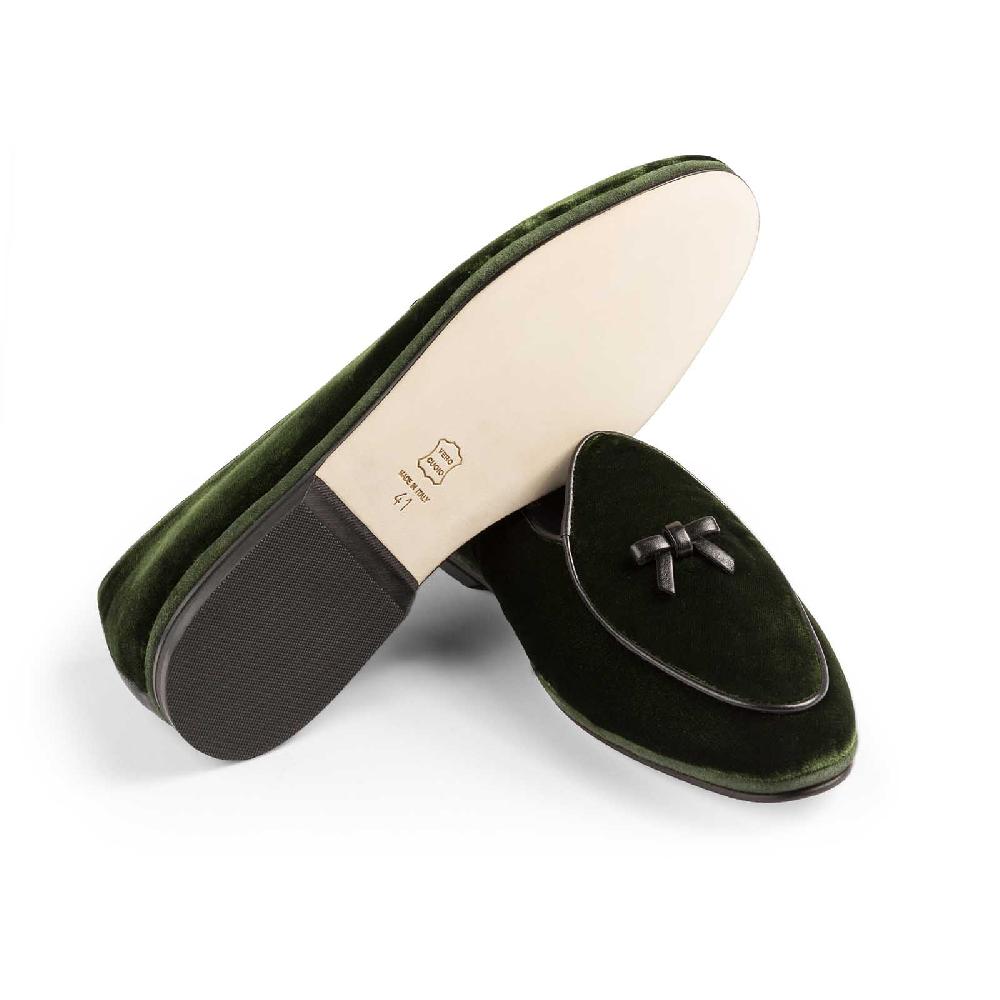 Rubinacci Marphy velluto verde Vendite Flash