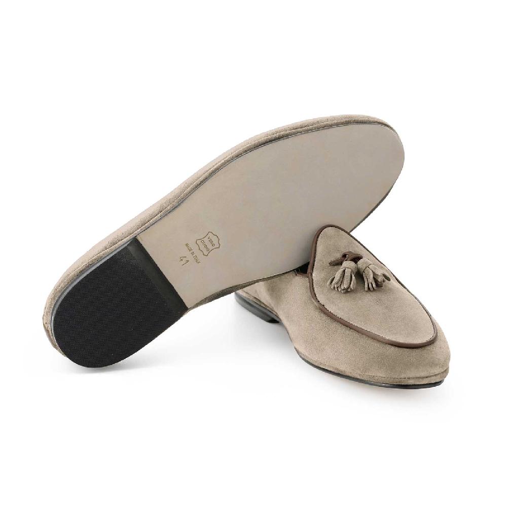 Rubinacci Marphy velour castoro con nappine Moda