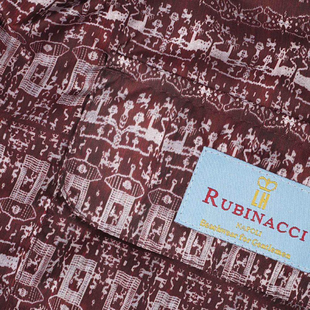 Rubinacci Costume azteco bordeaux Hotsell