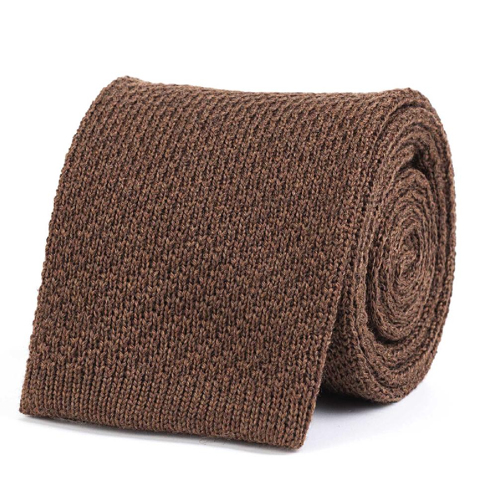 Rubinacci Cravatta in maglia siena Saldi Di Fabbrica