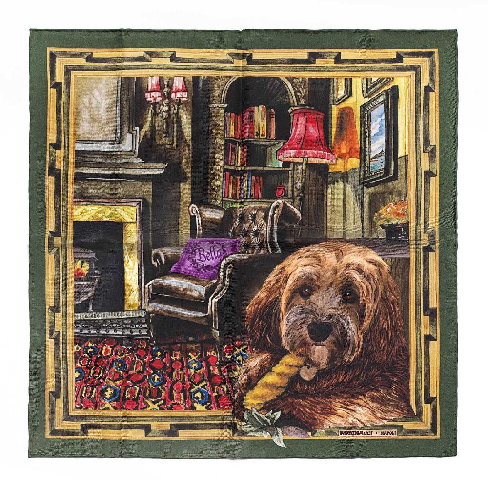 Rubinacci Pochette Bella verde Soddisfazione Garantita