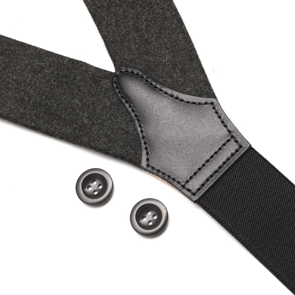 Rubinacci Bretelle lana verde militare Shopping Online
