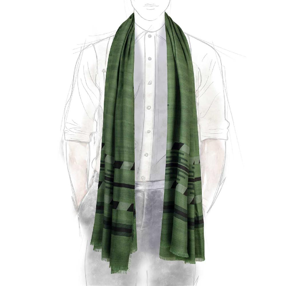 Rubinacci Sciarpa hopi verde Hotsell