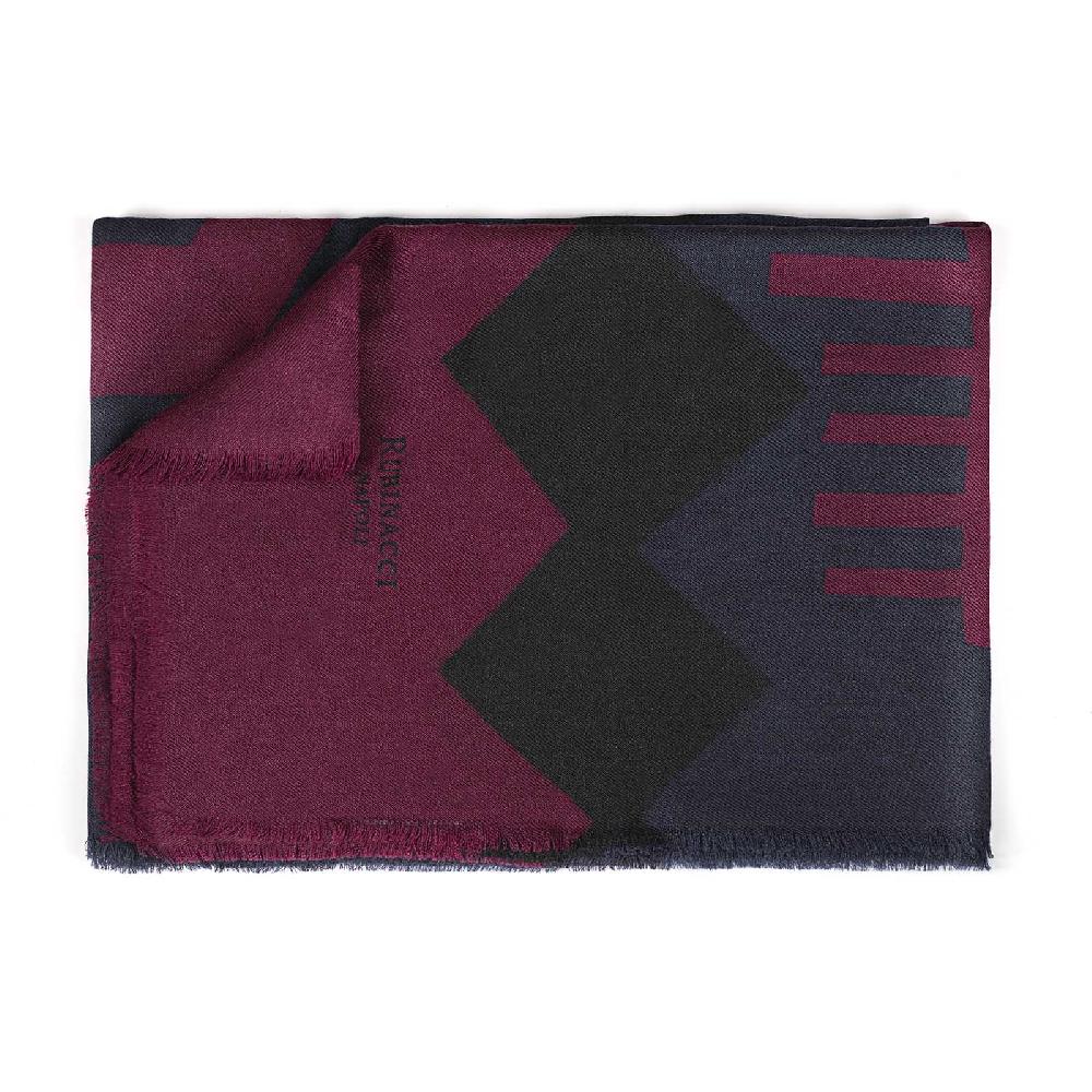 Rubinacci Sciarpa konia bordeaux Saldi Di Fabbrica