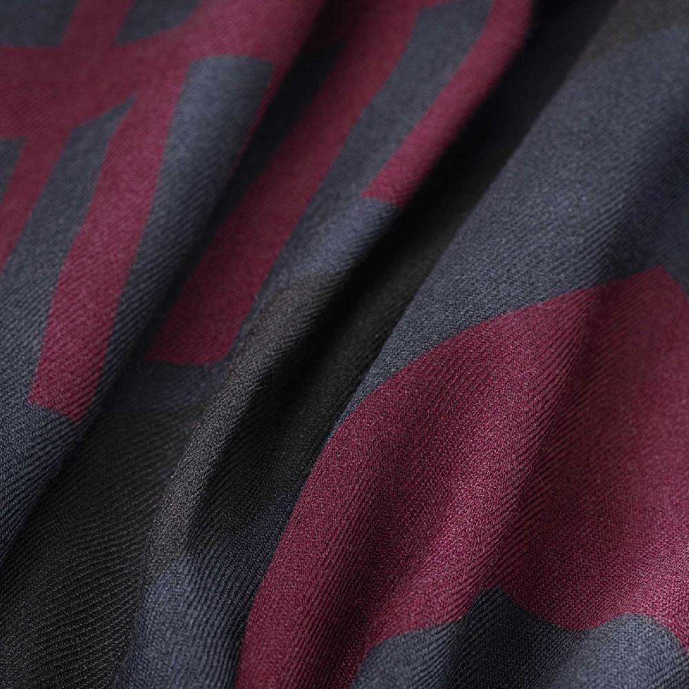 Rubinacci Sciarpa konia bordeaux Saldi Di Fabbrica