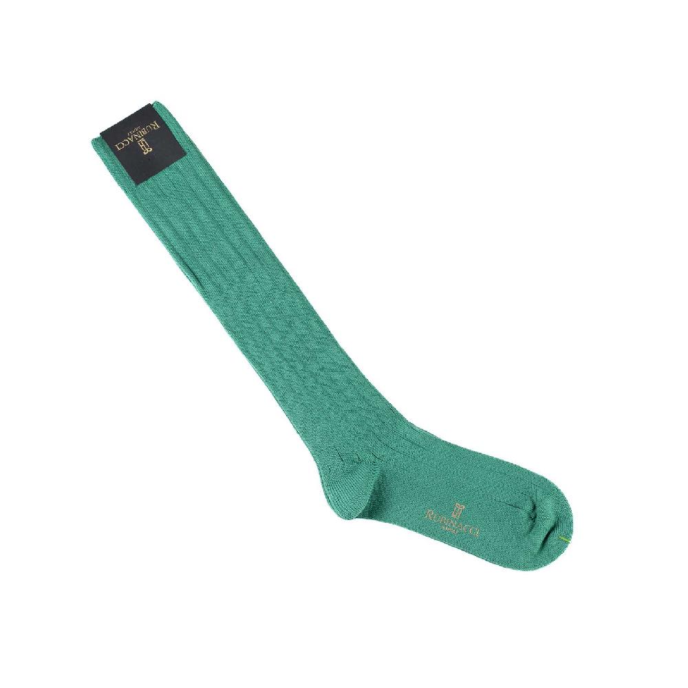 Rubinacci Calze in cotone a costa larga verde Comprane uno, ottenene uno gratis