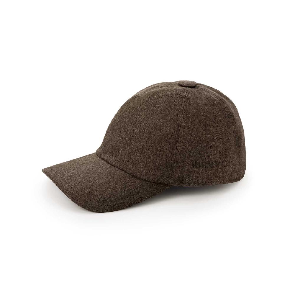 Rubinacci Cappello baseball in lana marrone Enormi risparmi