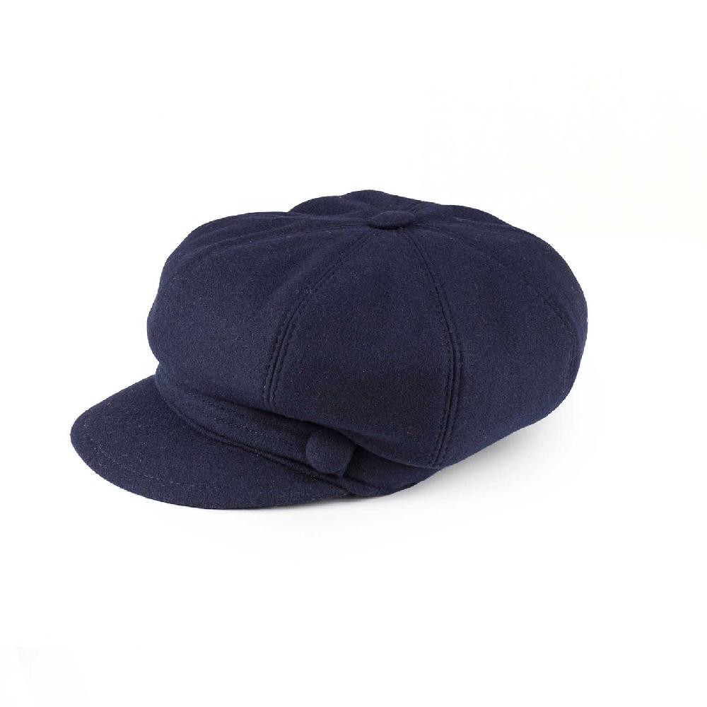 Rubinacci Coppola in lana blu Rilascio limitato