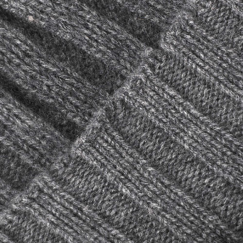 Rubinacci Cappello in cashmere grigio Ultimo giorno