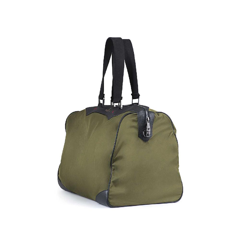 Rubinacci Borsa day to day in tela verde militare Promozione temporanea