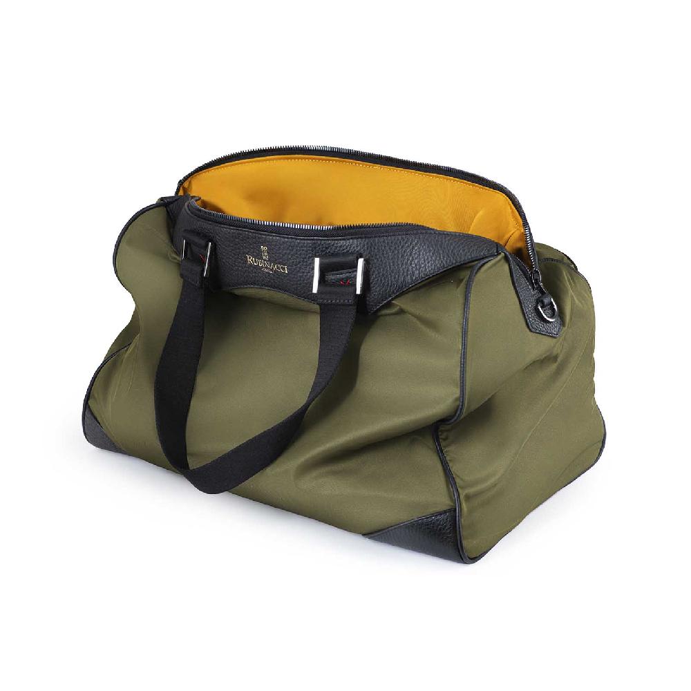 Rubinacci Borsa day to day in tela verde militare Promozione temporanea