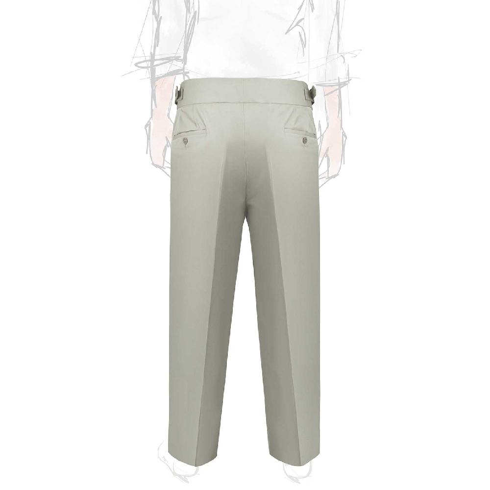Rubinacci Vintage archive pantalone Manny in cotone ghiaccio Enormi sconti